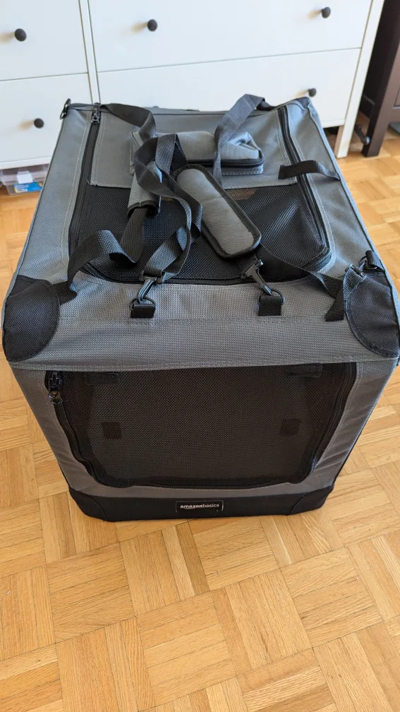 Folding Portable Soft Pet Dog Crate Carrier thumbnail