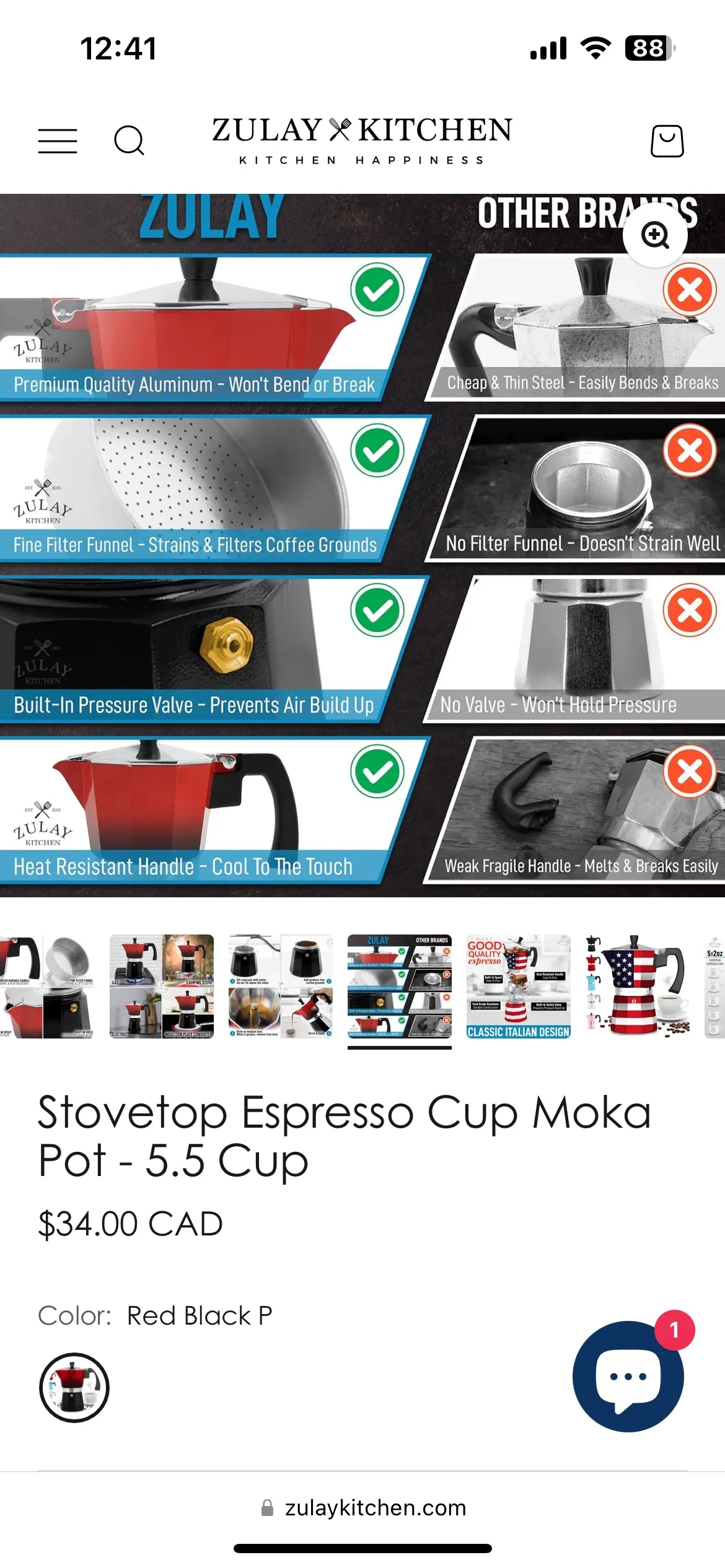 pink aluminum moka pot image indicator(9)