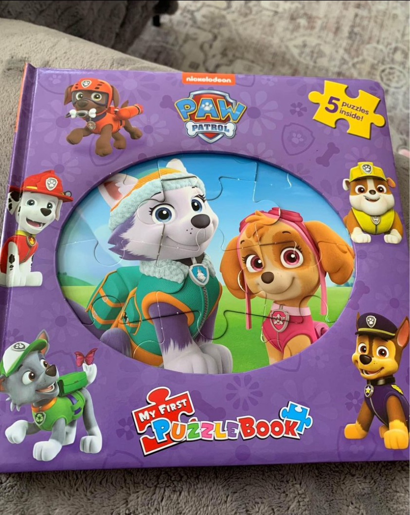Paw patrol puzzle book #freecycle