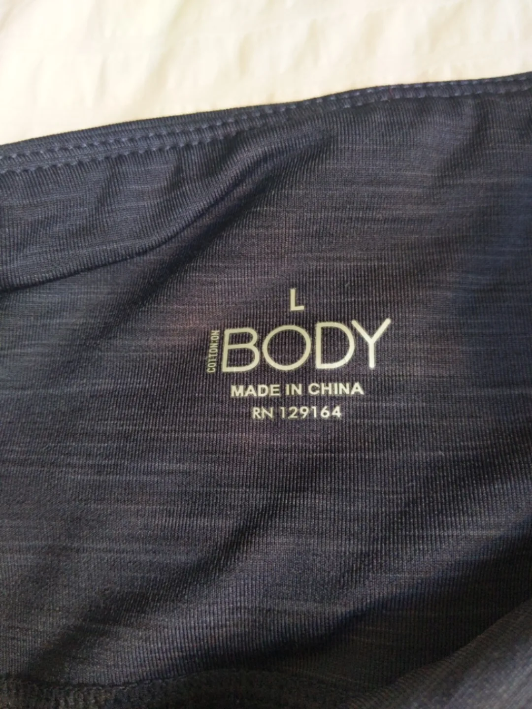 Body Navy Leggings Size L image indicator(2)