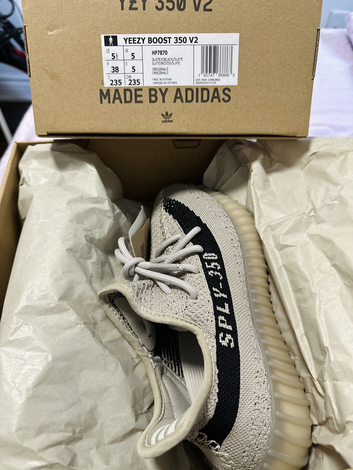 Adidas Yeezy Boost 350 V2 Slate / Core Black - photo 4