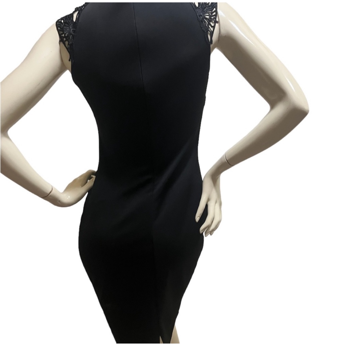 Lipsy Floral Print Dress with Lace Detail XS - photo 5