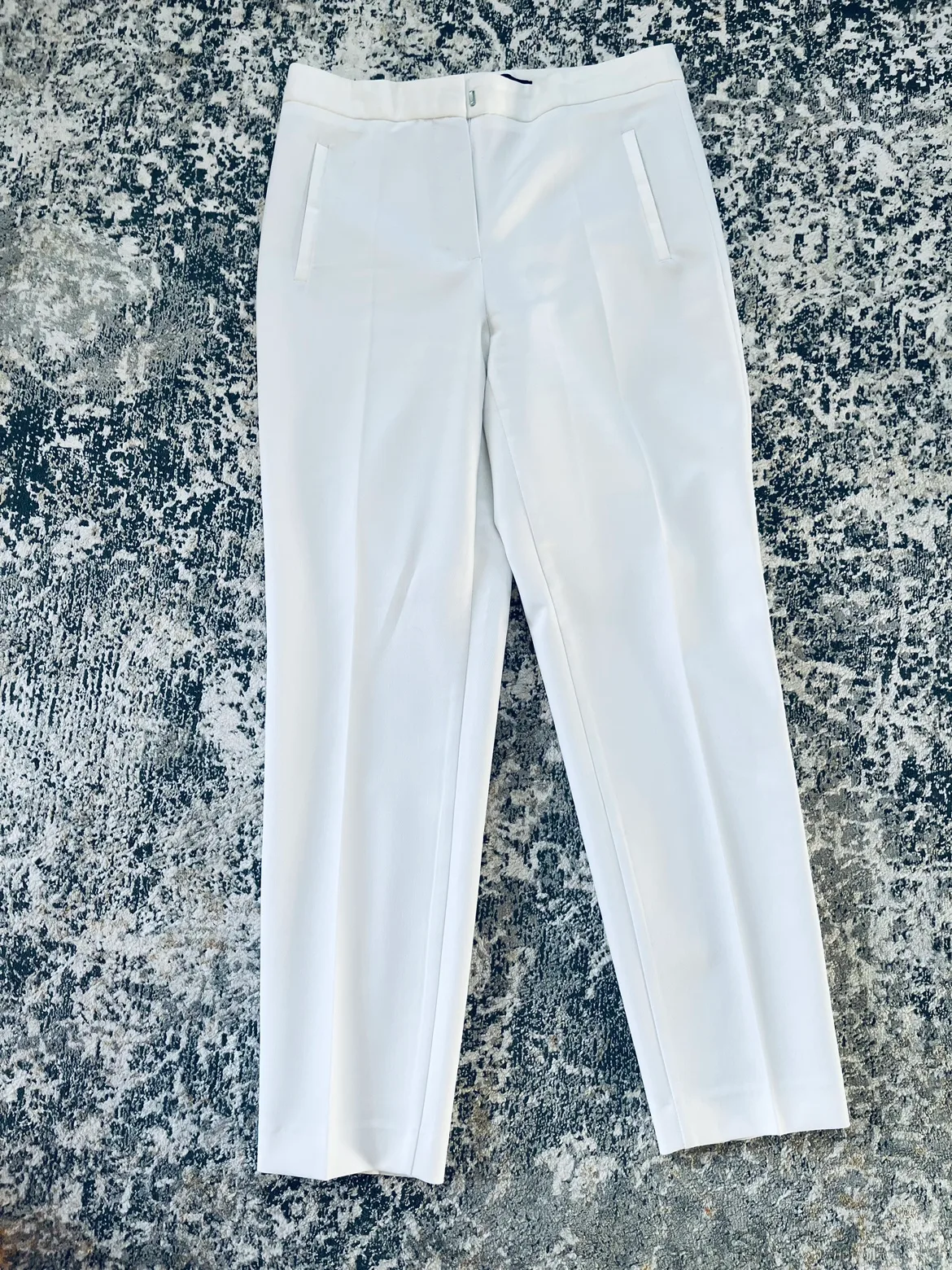 Zara White Dress Pants image indicator(2)