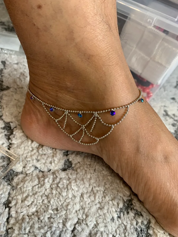 Silver Ankle Bracelet thumbnail