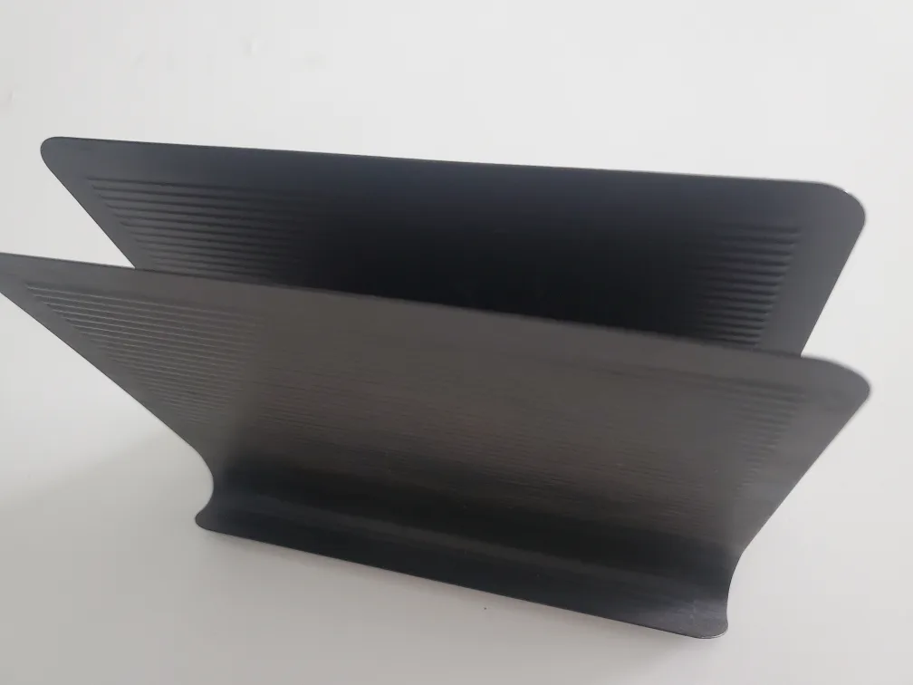 Metal napkin holder/ dark brown image indicator(3)