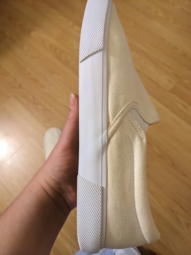 White Slip on Shoes image indicator(9)