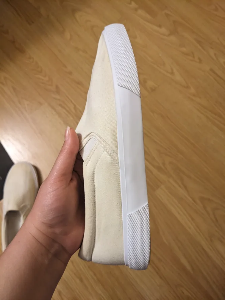 White Slip on Shoes image indicator(10)