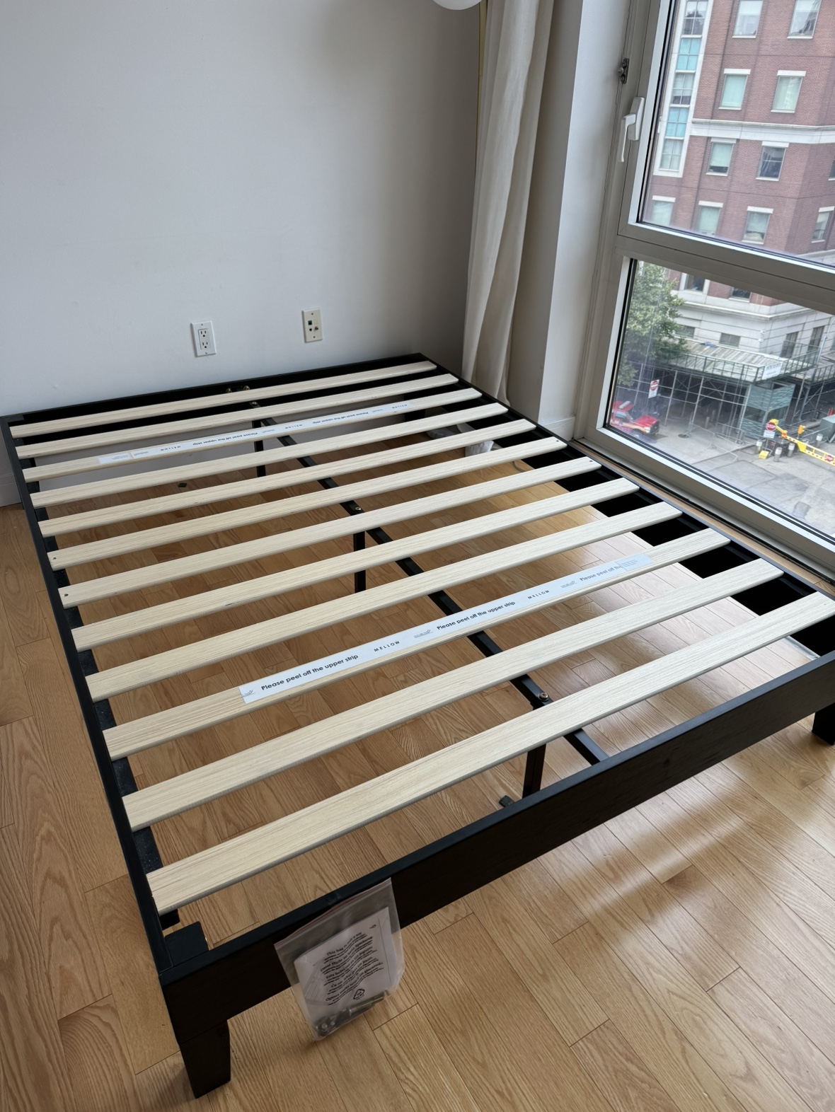 Grand Solid Wood 12-inch Platform Bed Frame by Crown Comfort