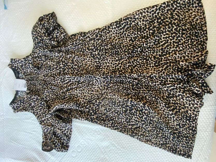 Topshop Leopard Print Romper image indicator(2)