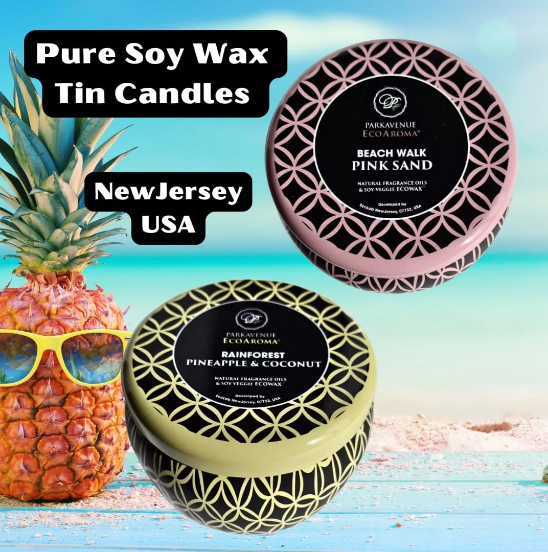 Two Cocosoy Ecoaroma Soy Wax Candle image indicator(2)