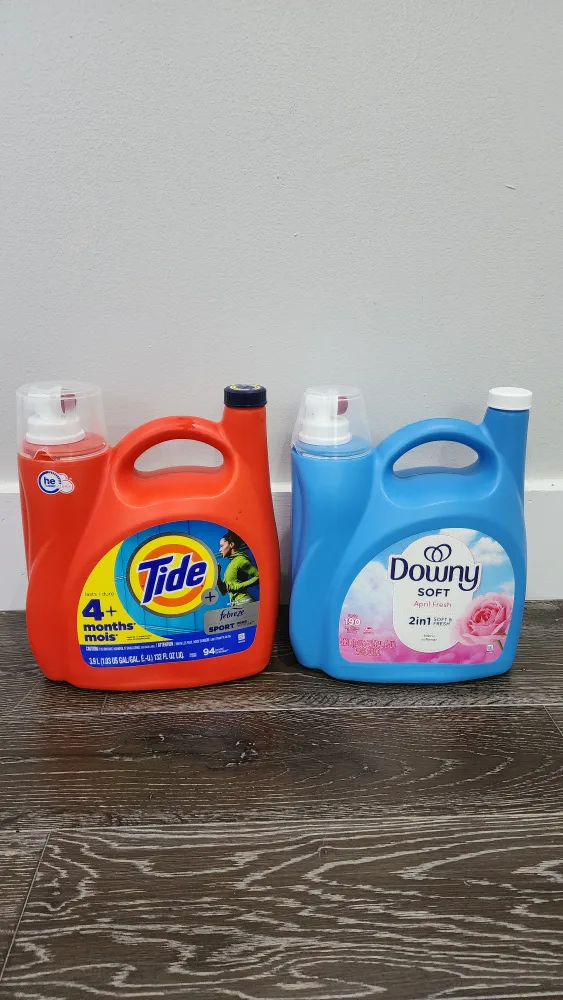 Tide and Downy Laundry Detergent #freecycle thumbnail