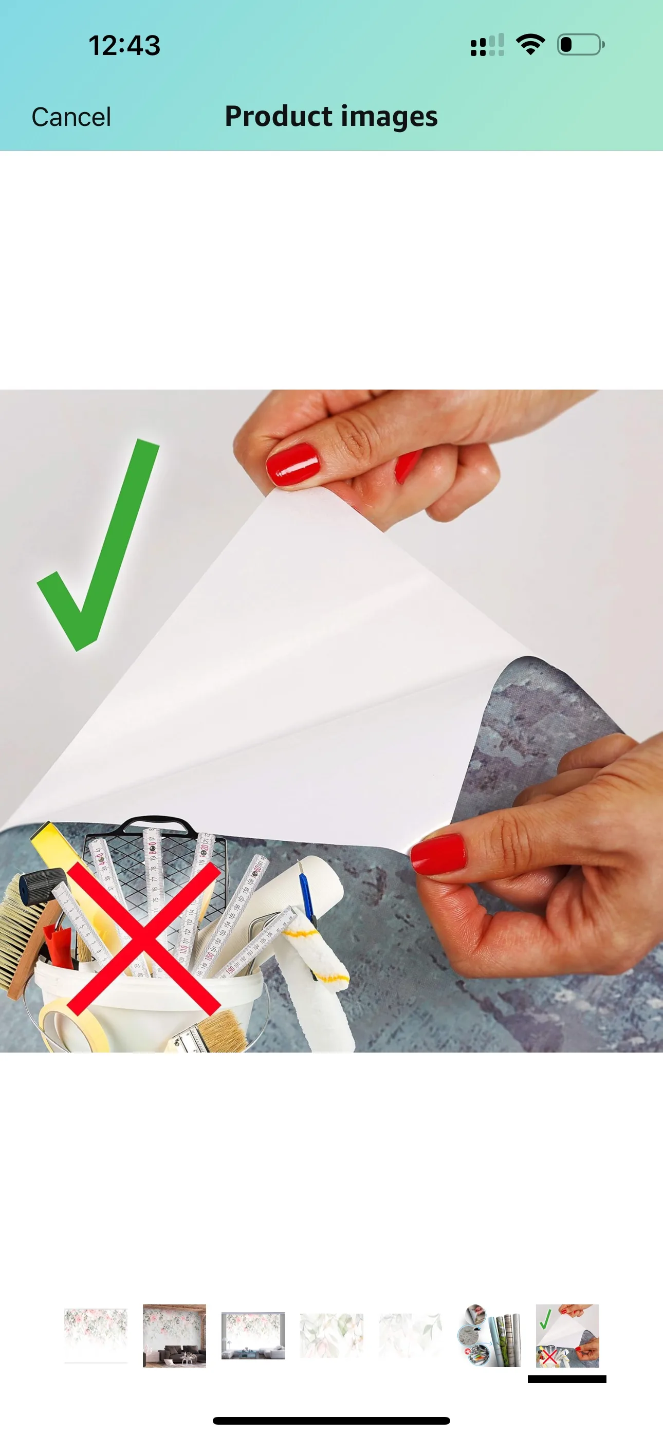 Pink Floral Peel and Stick Wallpaper image indicator(2)