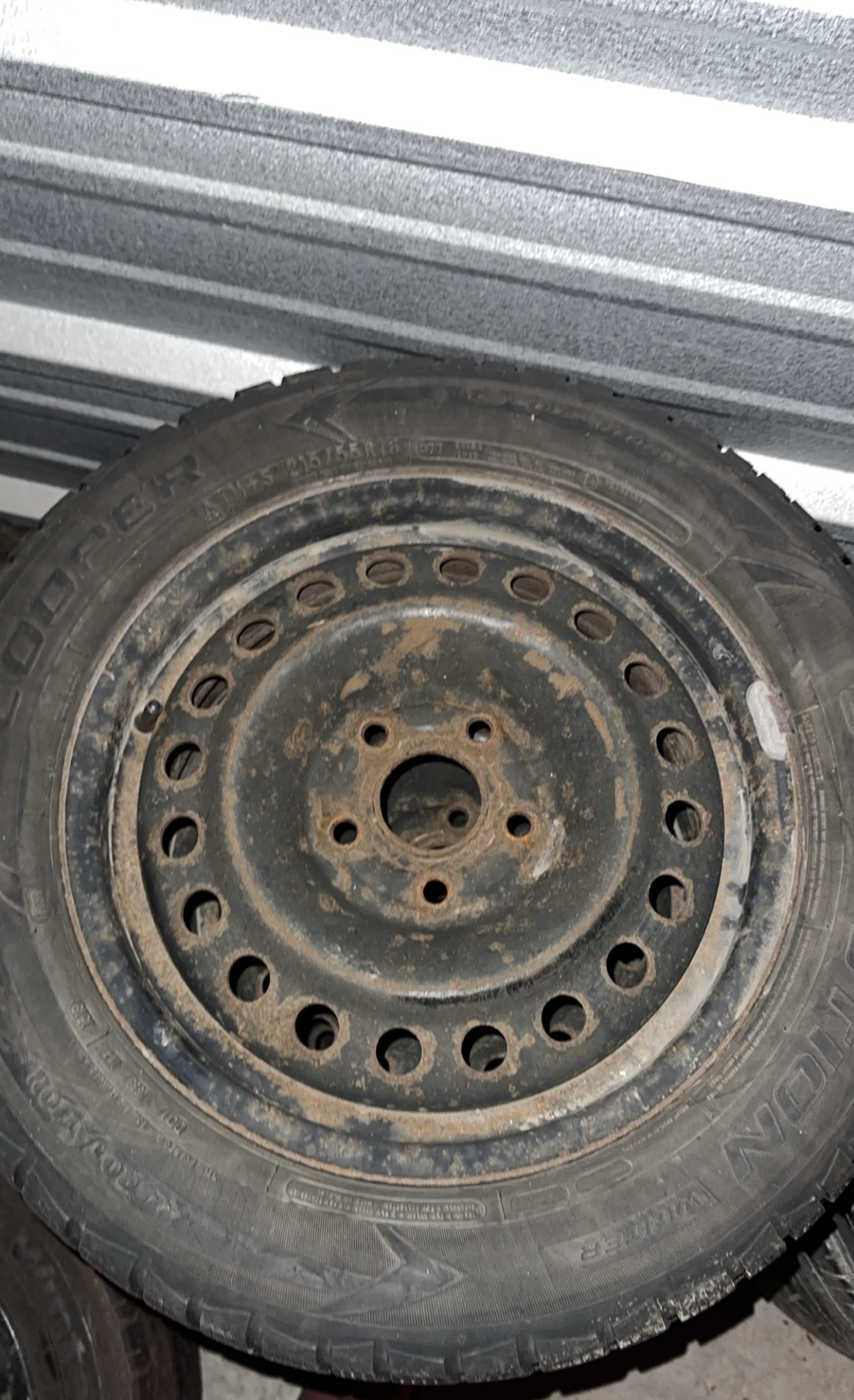 Set of 4 Winter Tires with Rims - photo 3