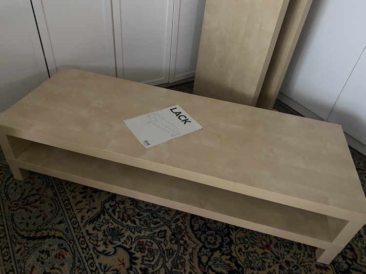IKEA coffee table / TV bench