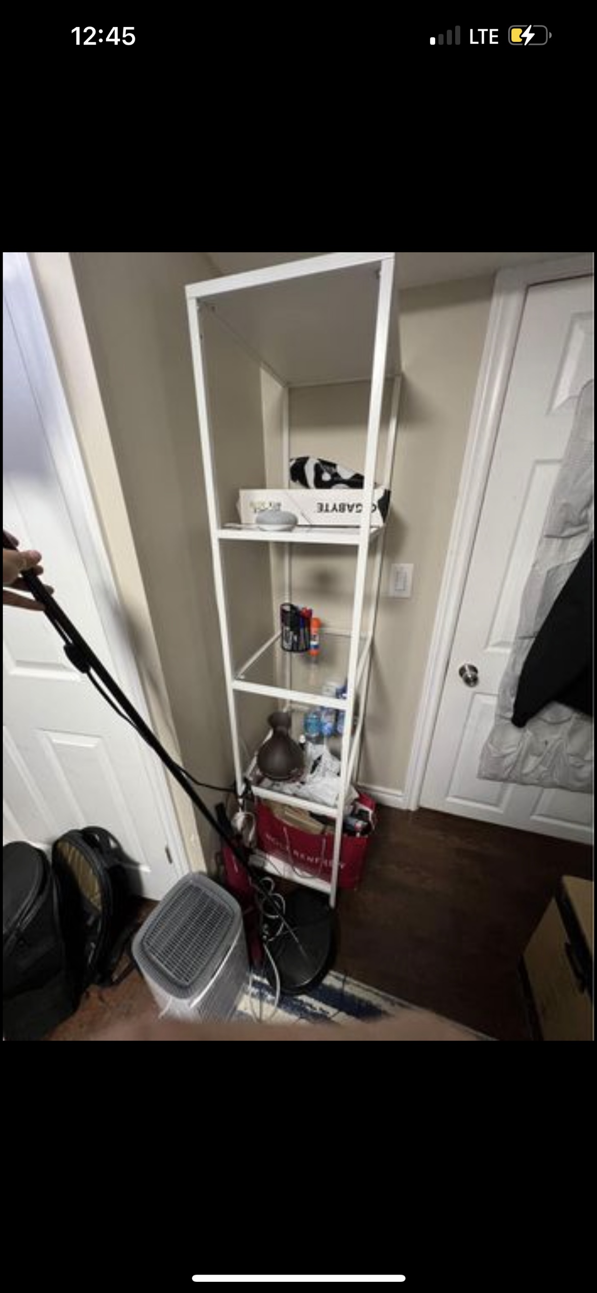 White Shelf Unit - photo 3