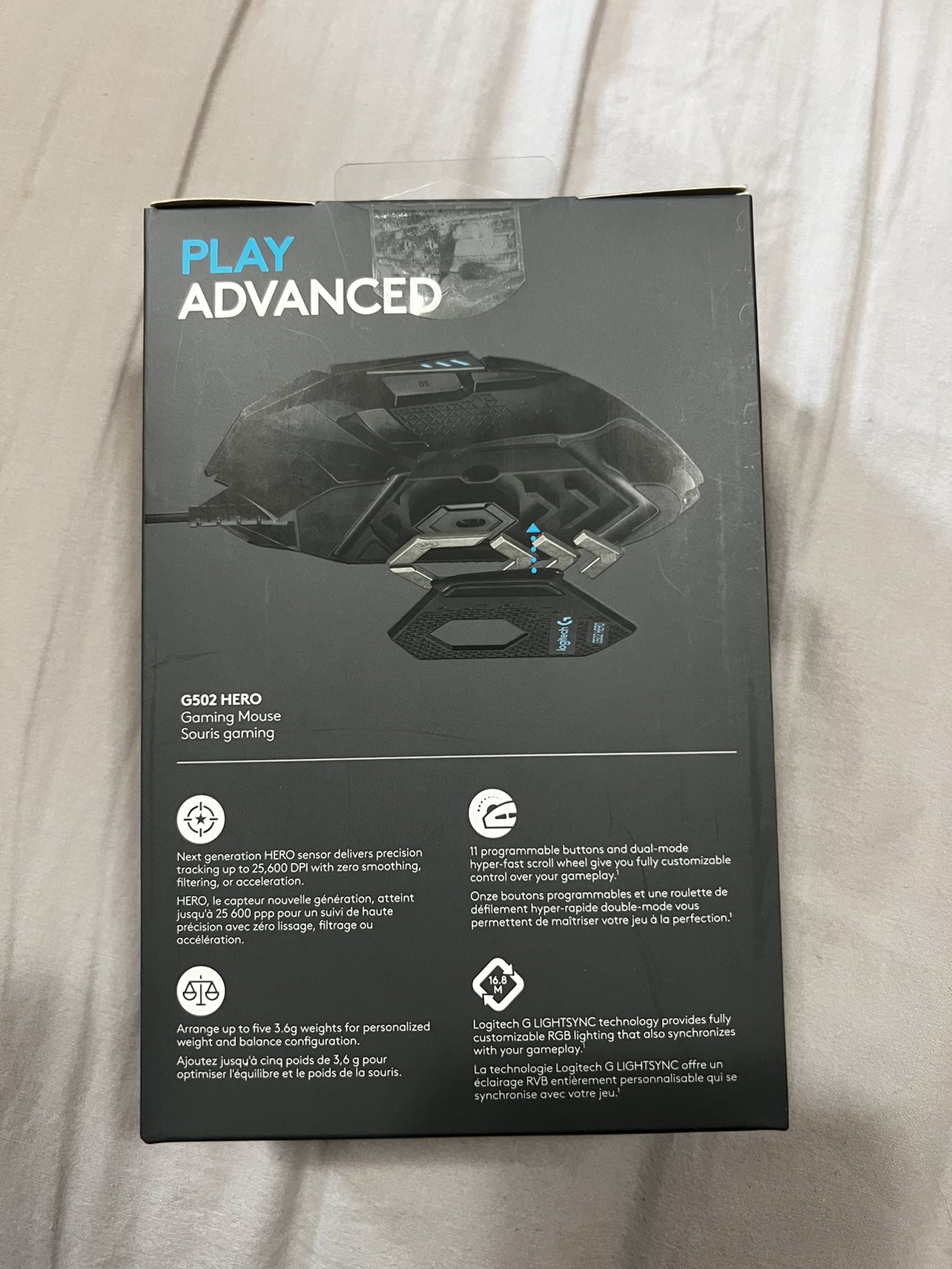 Logitech G502 HERO Gaming Mouse Wired - photo 4