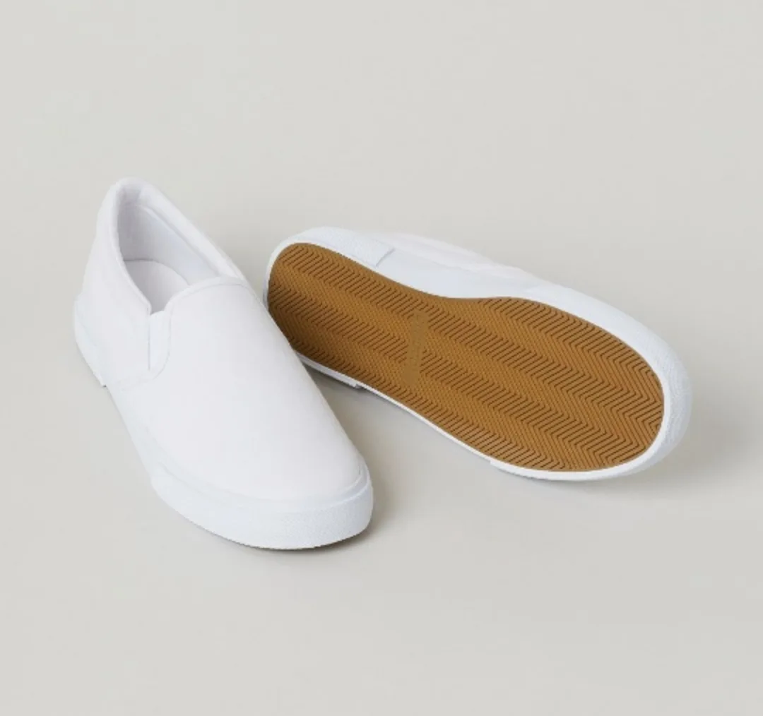 White Slip on Shoes image indicator(2)