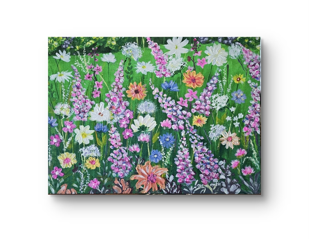 Original Painting of Wildflowers