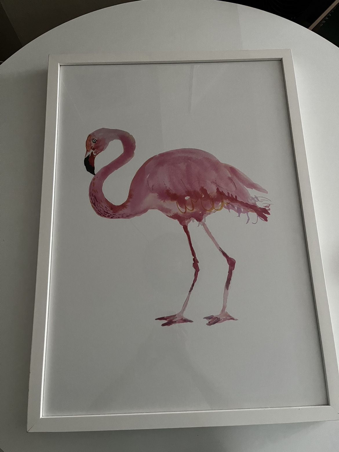 Framed Flamingo Print - photo 2