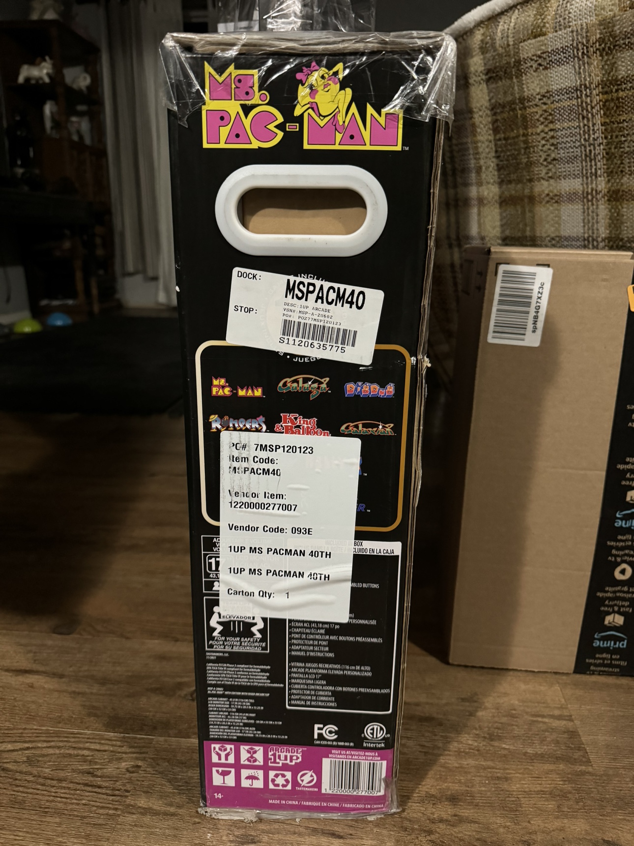 Arcade1Up Ms Pac-Man 40th Anniversary Collection Arcade Machine - photo 4