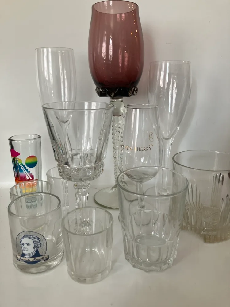 Assortment of Vintage Glassware. #freecycle thumbnail