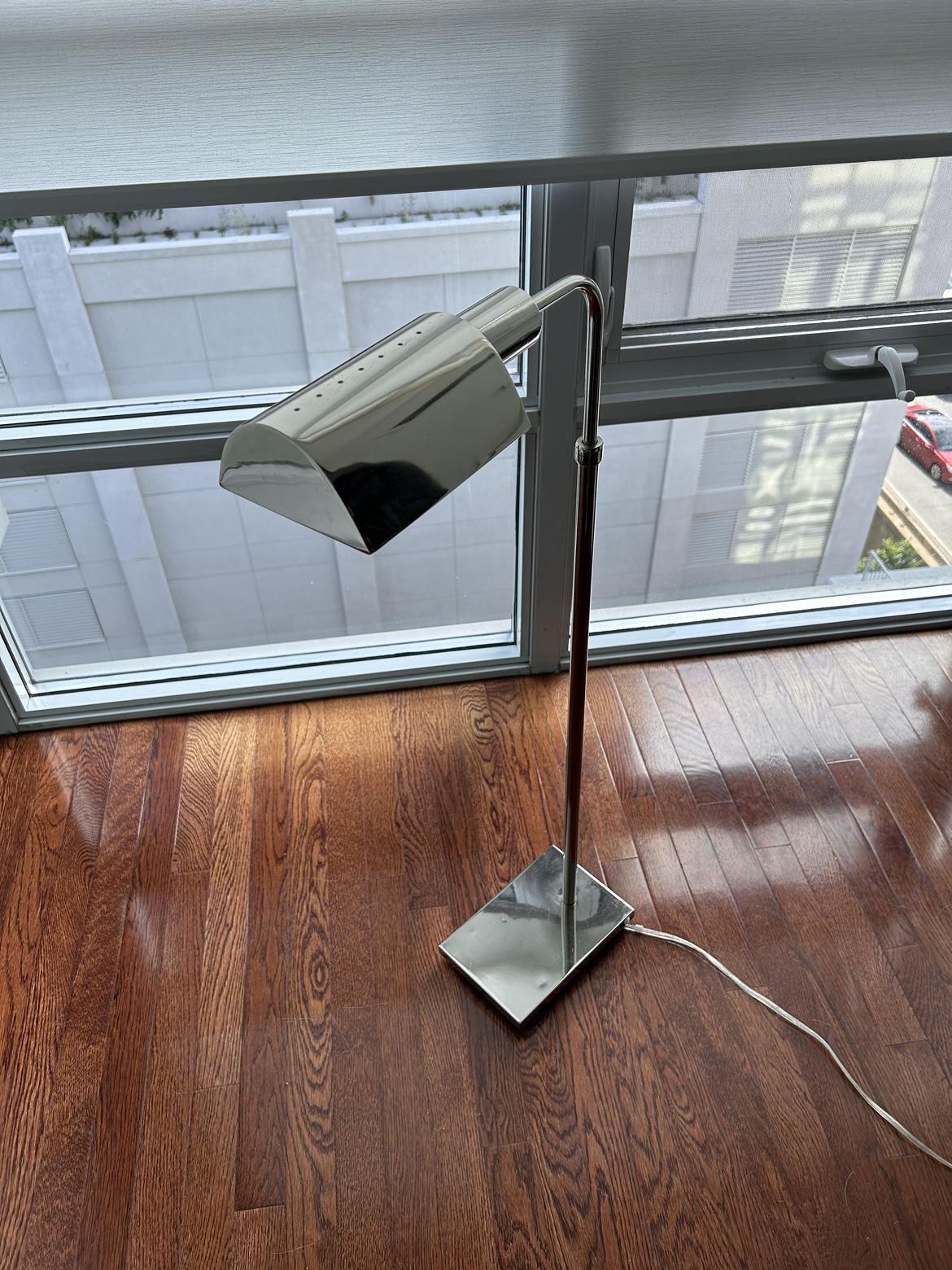MCM Chrome Floor Lamp - photo 2