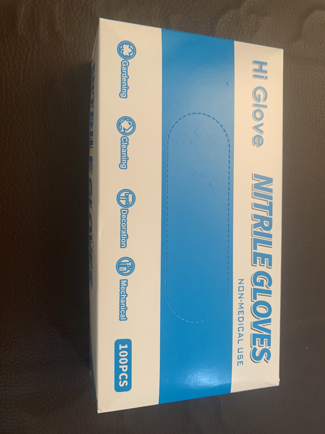 Nitrile Gloves (100 Pack) Medium Size #freecycle - photo 3