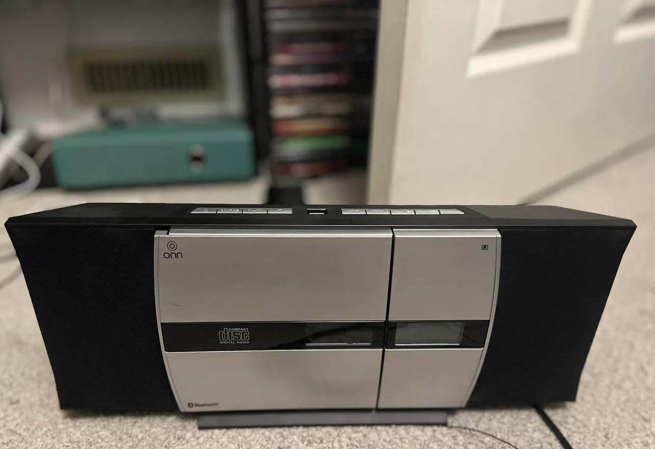 onn. CD Player with Bluetooth thumbnail