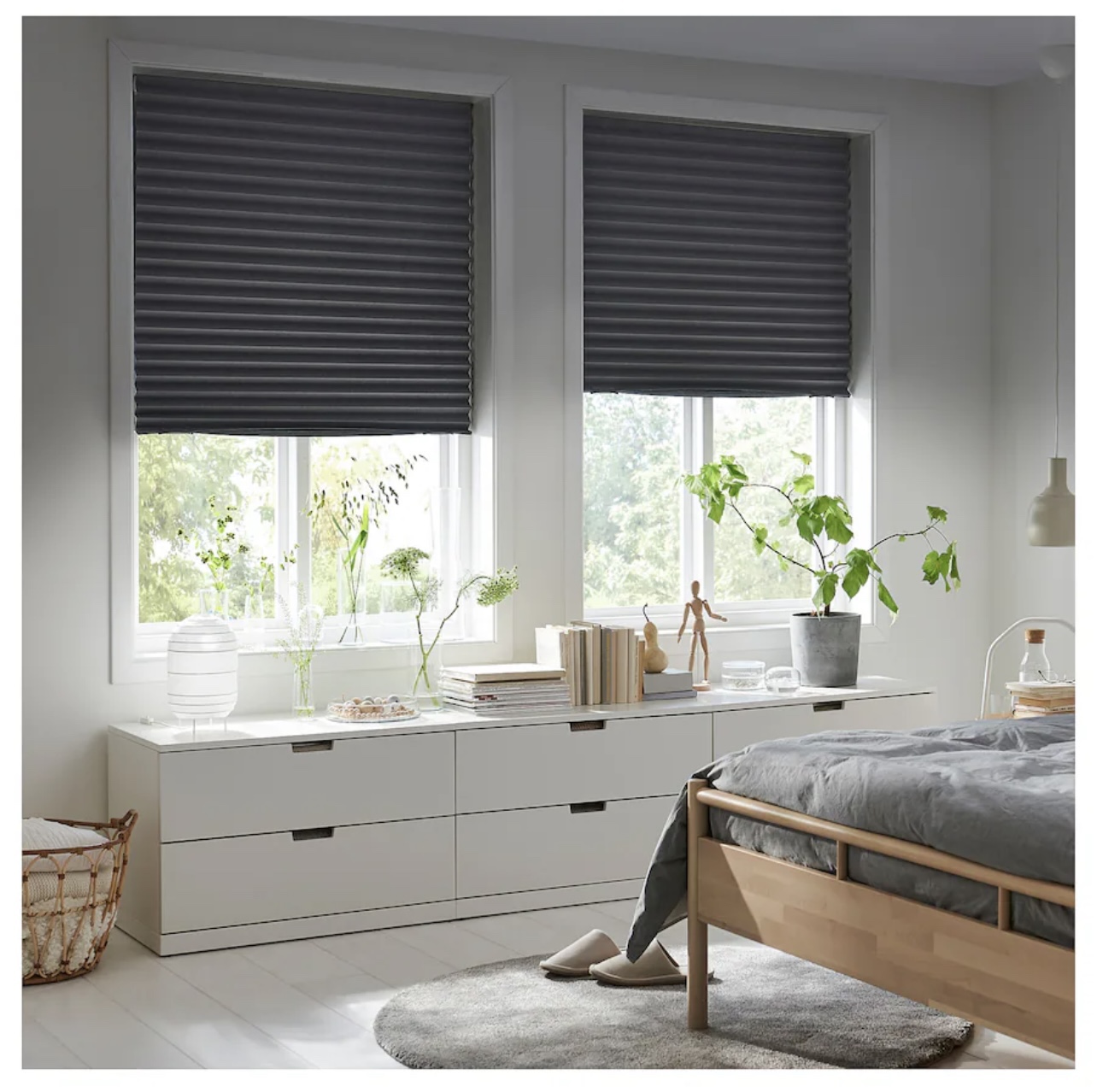 Blackout Pleated Blind - photo 2