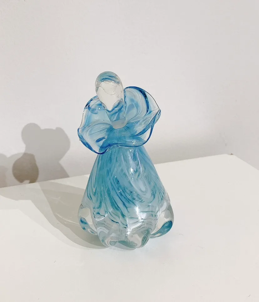 Blue Glass Perfume Bottle thumbnail
