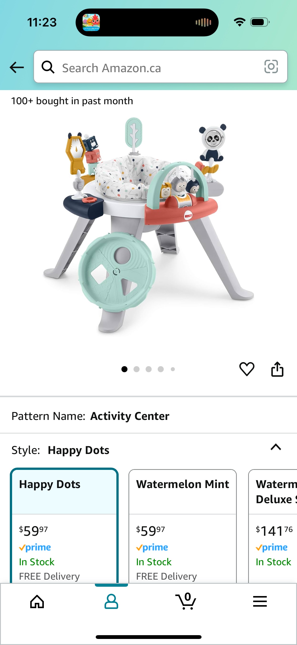 Fisher-Price 3-in-1 Sit-to-Stand Activity Center