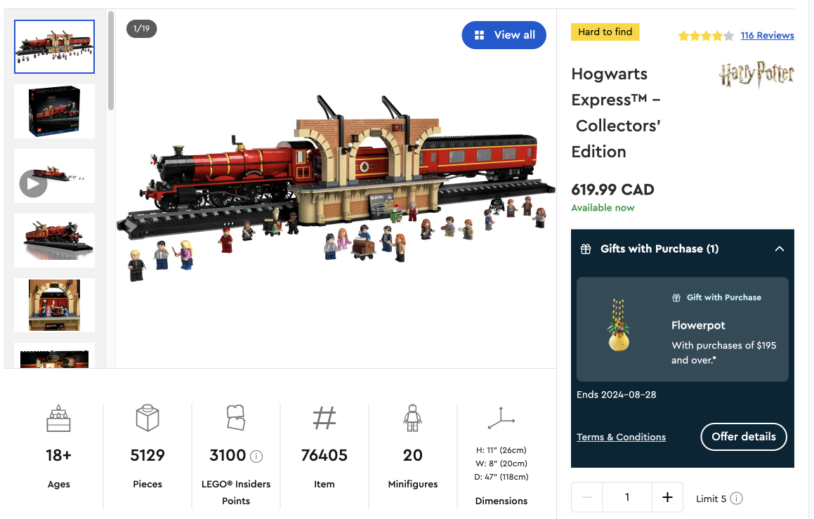 LEGO Harry Potter Hogwarts Express Collectors Edition - photo 2
