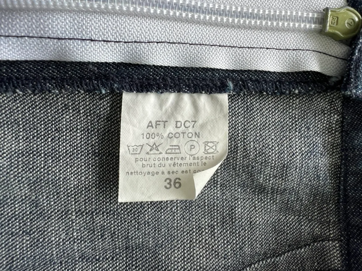 Unique Patchwork Denim Skirt Small / 36 image indicator(8)