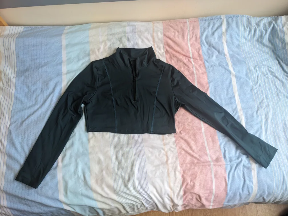 Forest Green Shein Workout Set image indicator(2)