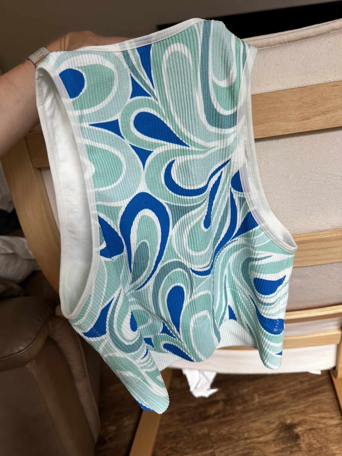Garage plunge summer cami crop top - photo 2