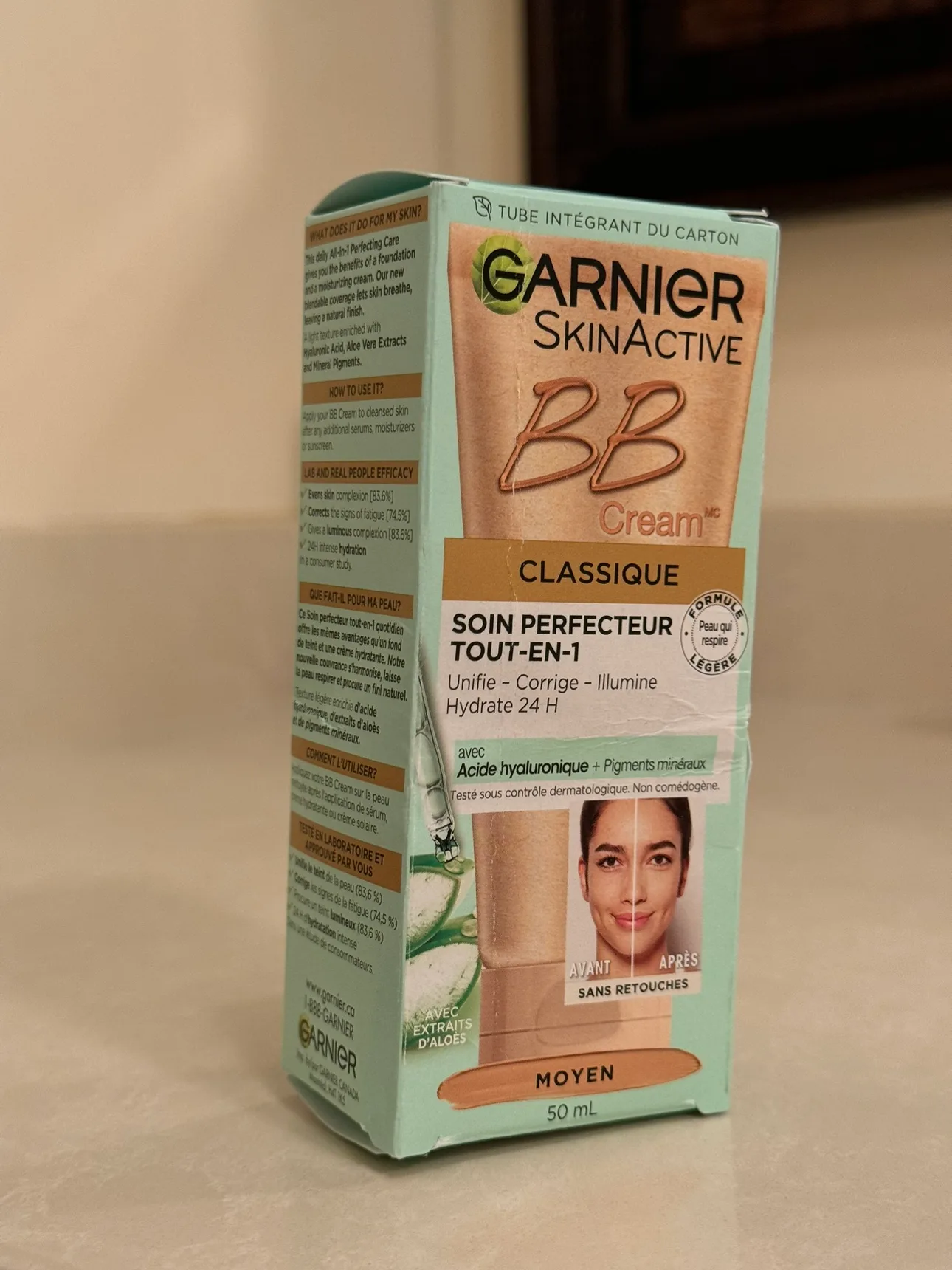 Garnier SkinActive BB Cream - Classic Medium OPEN BOX image indicator(4)