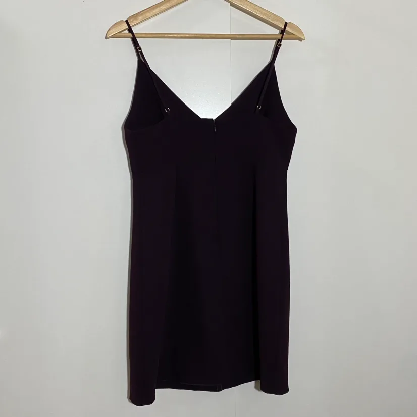 Aritzia Wilfred Purple night out casual party Dress image indicator(4)
