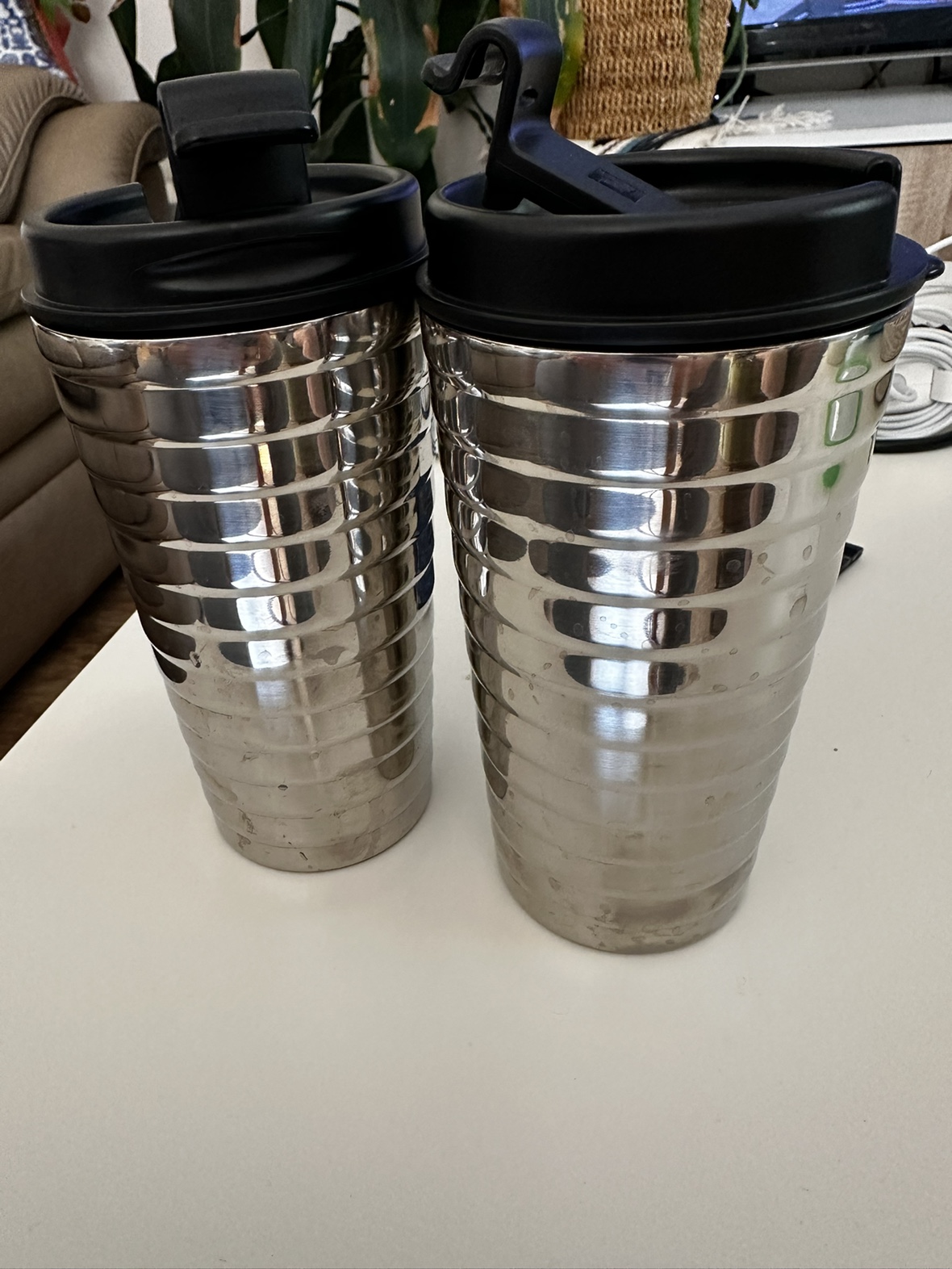 Two Travel Mugs
