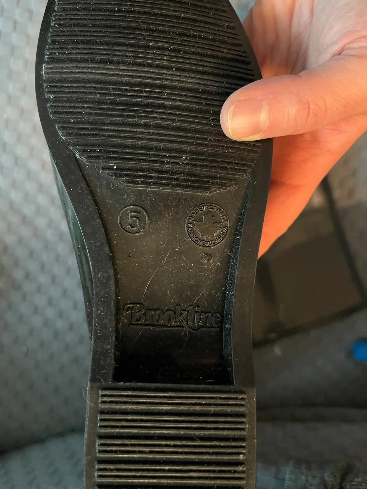 Black Brookline Rain Boots Size 5 #freecycle image indicator(3)