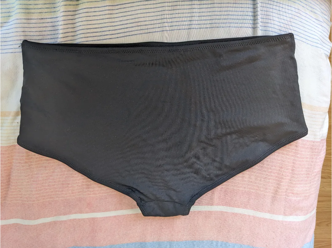 H&M High Waisted Black Bikini Bottoms image indicator(2)
