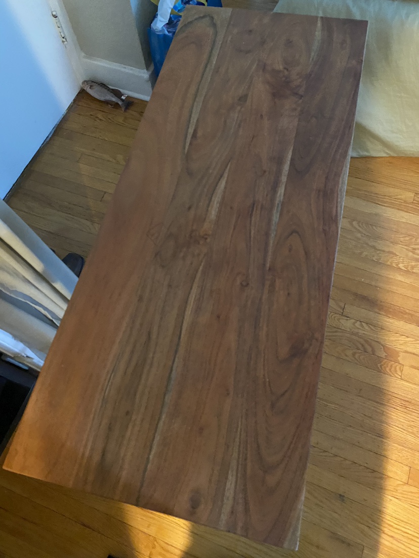 Wood and Metal Desk /bar table - photo 4