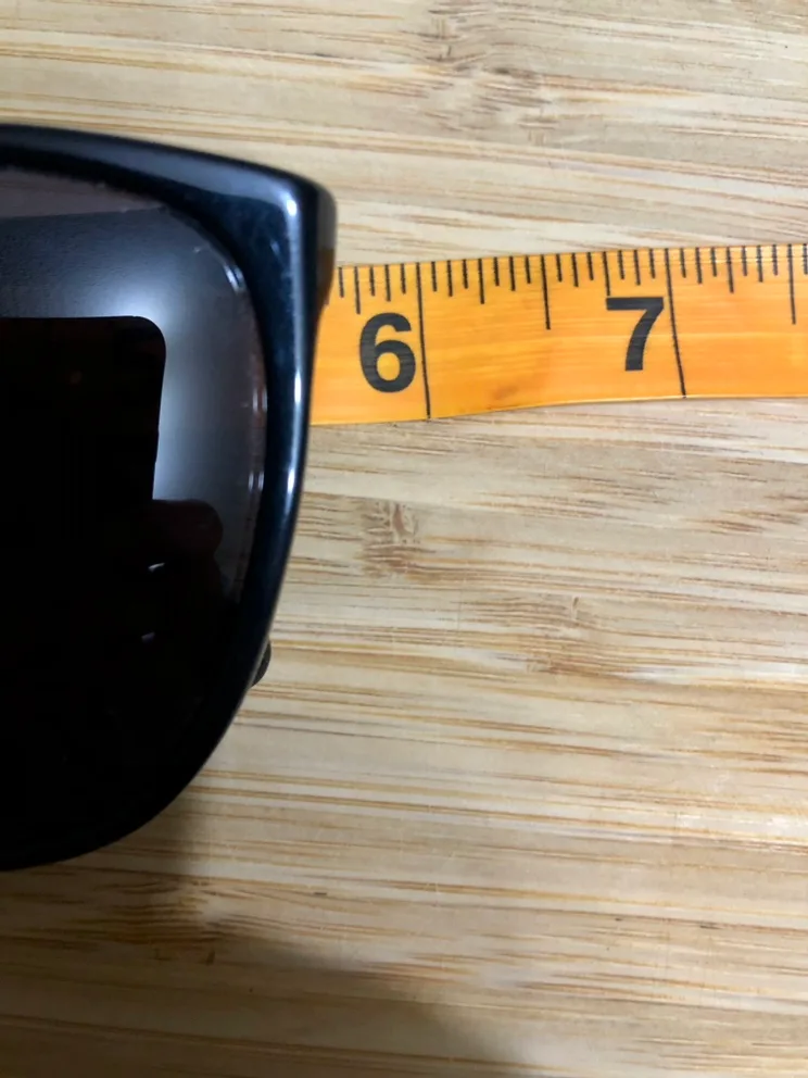 Vintage 80’s Oversized Cat-Eye Black Sunglasses image indicator(9)
