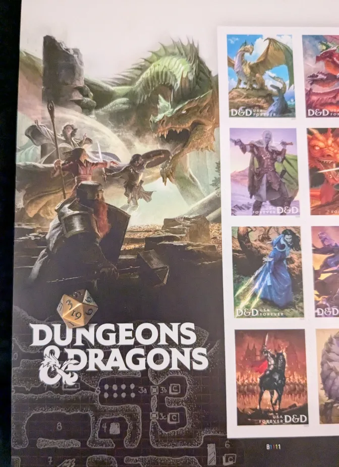 Dungeons & Dragons Forever Stamps image indicator(2)