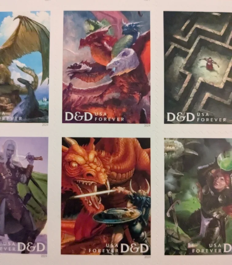 Dungeons & Dragons Forever Stamps image indicator(4)