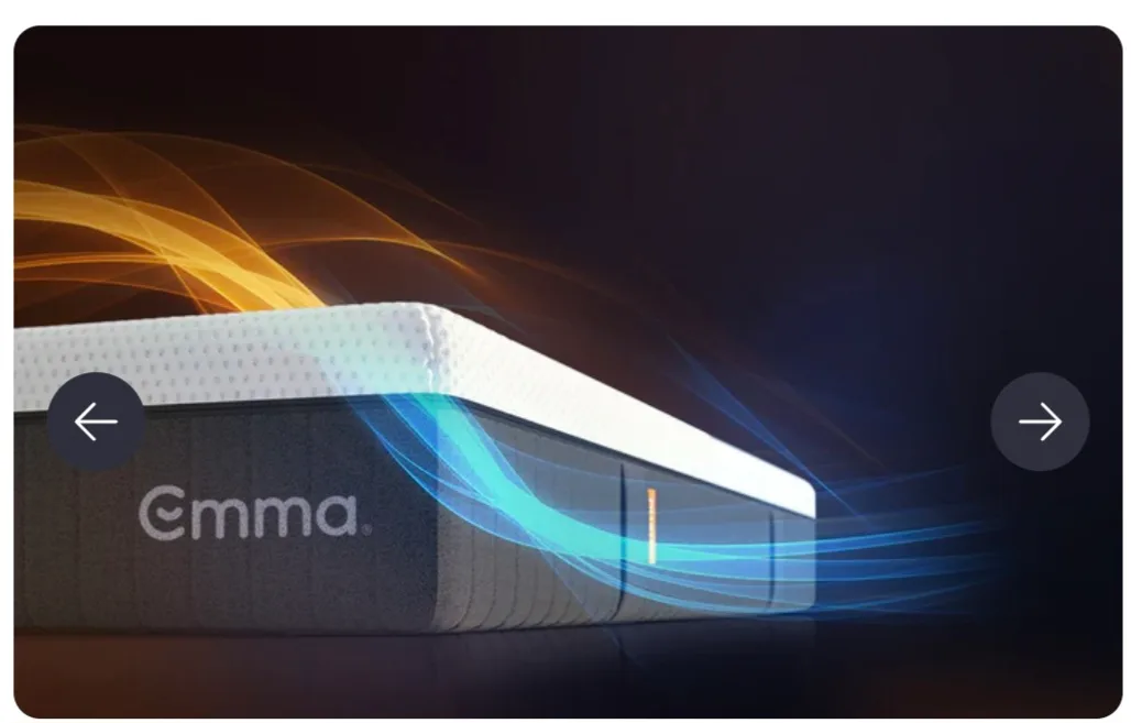 Queen size brand new Emma mattress image indicator(2)