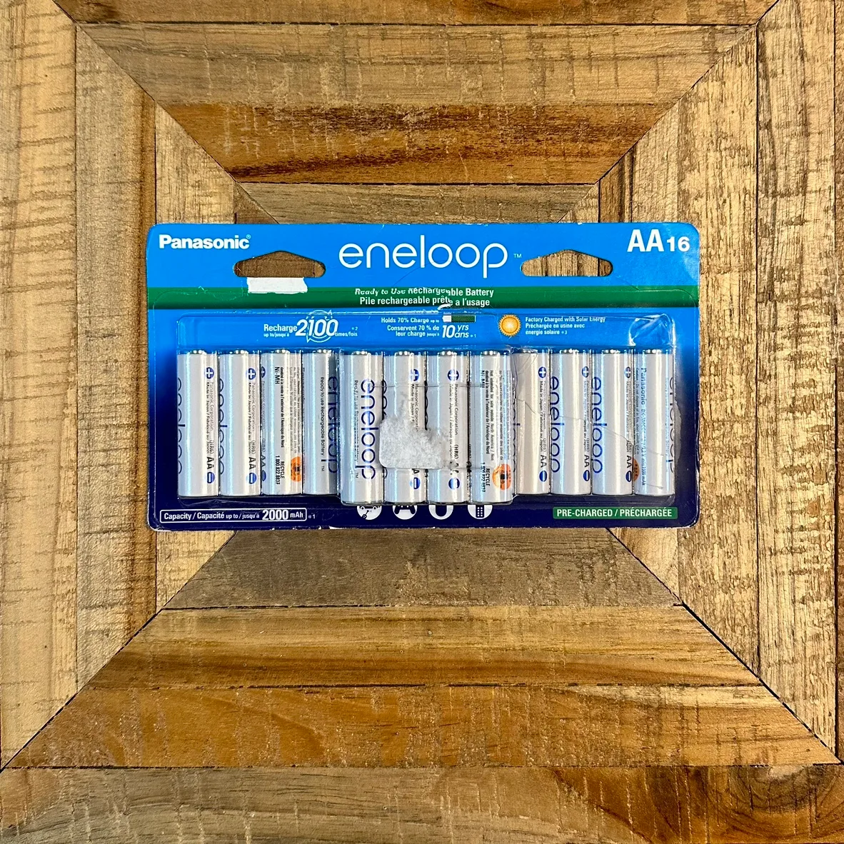 Panasonic Eneloop Rechargeable AA Batteries (16 Pack) thumbnail