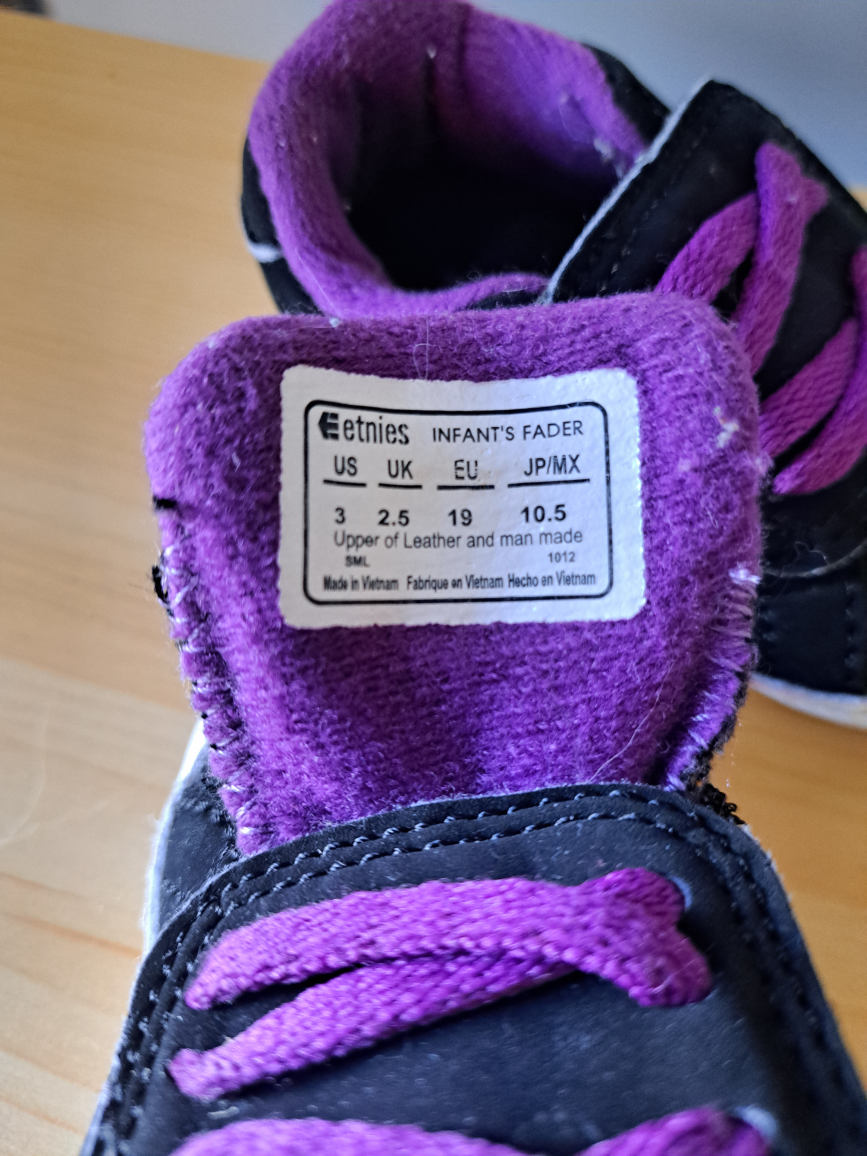 Etnies Infant Fader Crib shoes 3c - photo 2