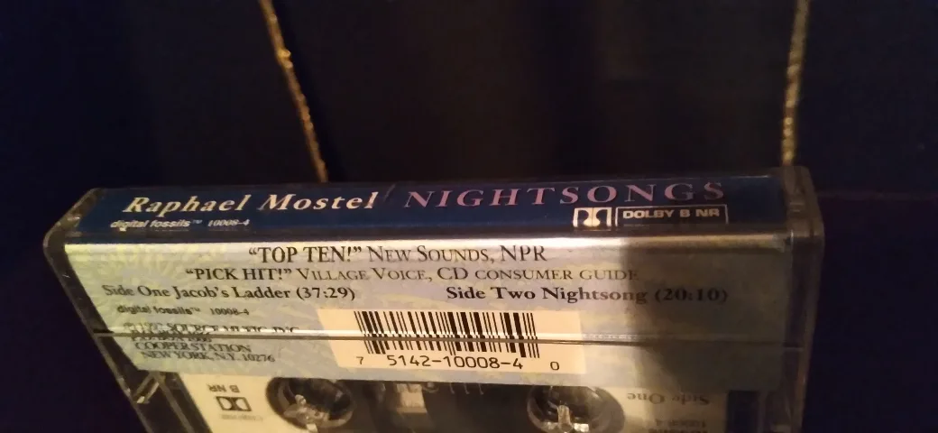 NEW AGE/ MEDITATION CASSETTE TAPE - 'NIGHTSONGS' image indicator(5)