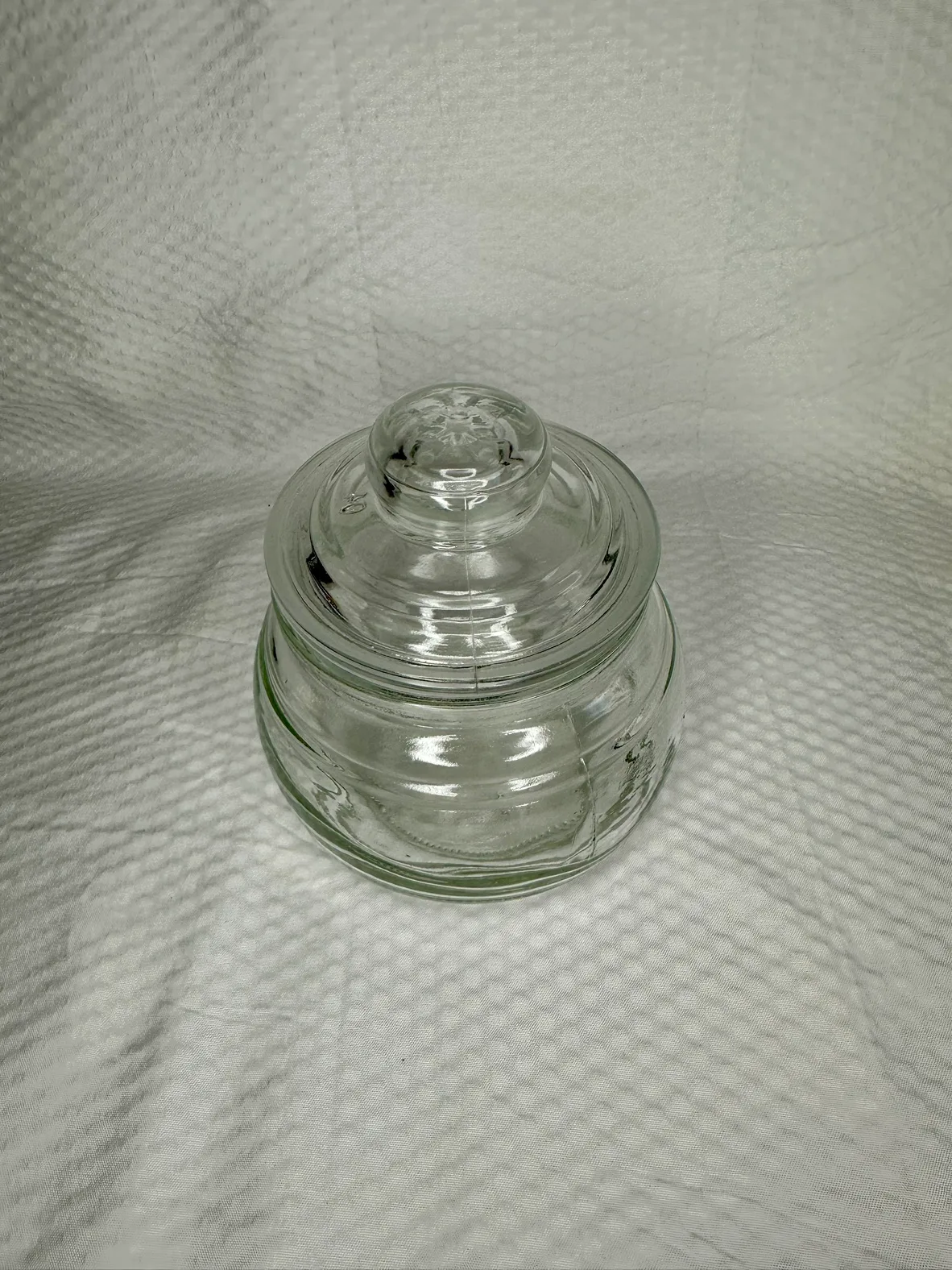 16oz Airtight Glass Storage Jar Lid from pot storing #freecycle thumbnail