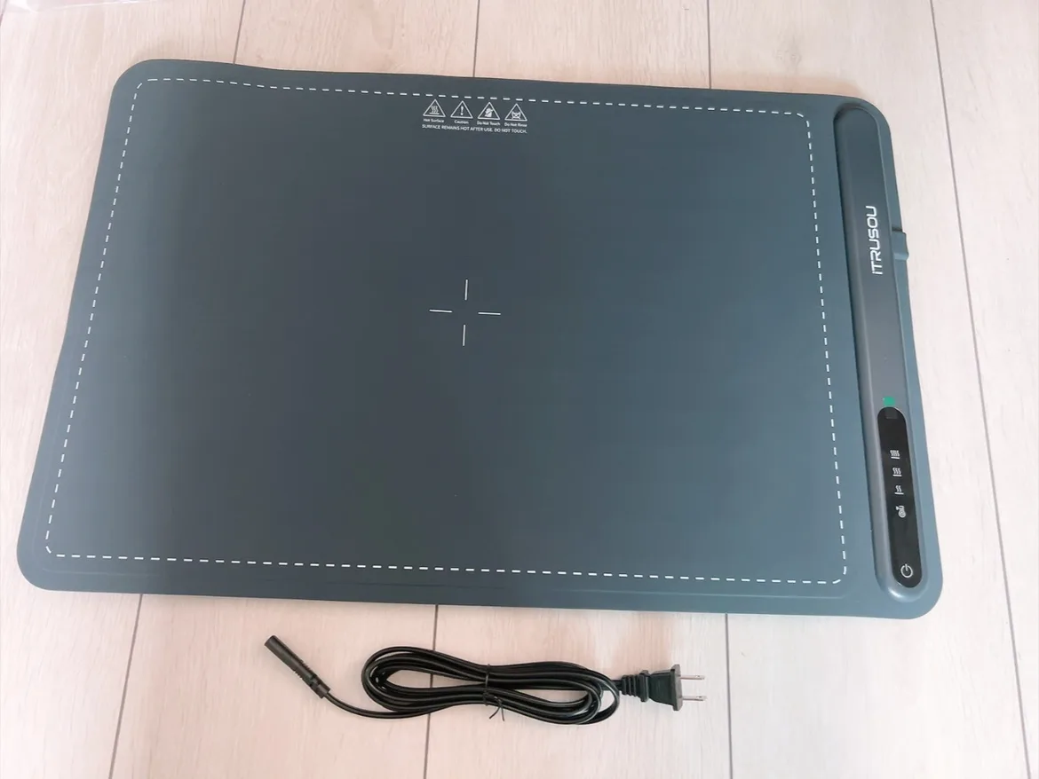 🥕Open box🥕 Electric Warming Tray Mat - Whole-Surface Heating image indicator(2)